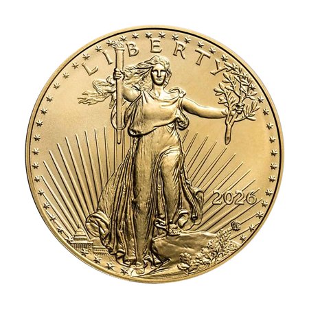 2026 $50 1-oz American Gold Eagle Brilliant Uncirculated