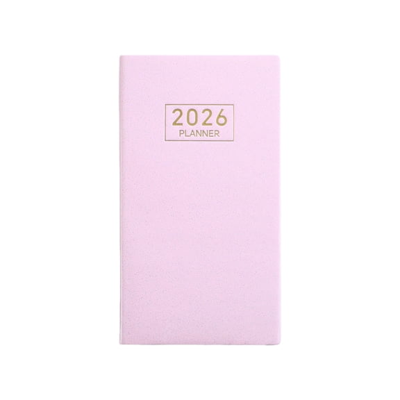 2026 A 6 Weekly Planner Note Pad Notebook, Memo Notepads with Thick Cover, Colorful Notebook Pocket Hardcover Notepads