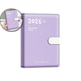 thumbnail image 1 of 2026 A5 Paper Daily & Weekly Notebook with Magnetic Closure – PU Leather Cover, 13-Month Agenda with To-Do Lists, 180° Lay-Flat Binding for Professionals, 1 of 6