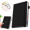 thumbnail image 1 of 2026 A5 Planner Notebook, Annual Calendar Notebook, Compact Hardcover Diary with Elastic Band, Agenda Appointment Book, Secure Binding Journal for Daily, Weekly & Monthly Planning, Black, 1 of 7