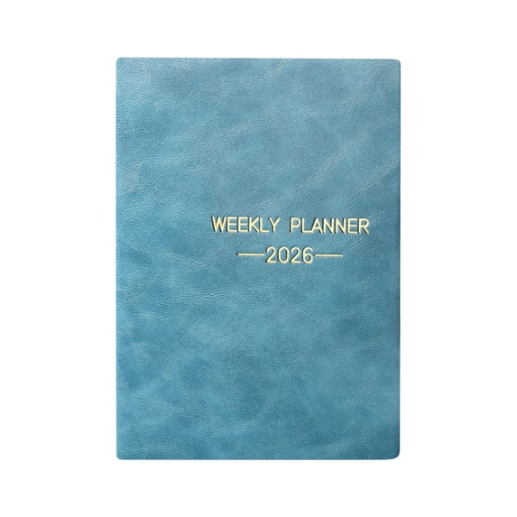 2026 A5 Weekly Planner, Daily Planner Organizer with Travel Diary, Pink School & College Student Notebook for Academic Scheduling, Office, Home, Gratitude Journal