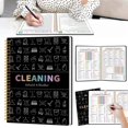 thumbnail image 1 of 2026 ADHD Cleaning Planner for Adults Women, Daily Weekly Monthly Household Cleaning Schedule & Checklist Notebook, Black Cover, 120 Pages, By Kingtowag, 1 of 8