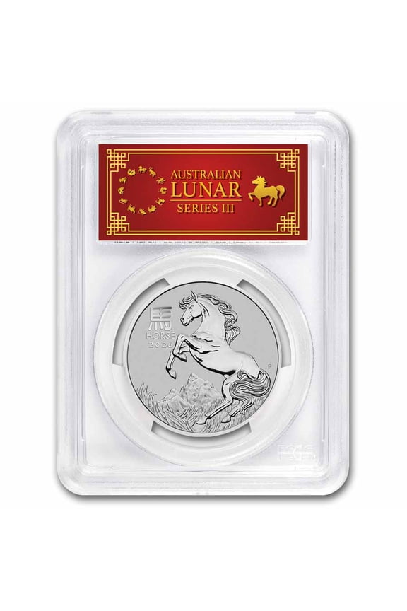2026 AUS 1 oz Platinum Lunar Horse MS-70 PCGS (FS, Red Label)
