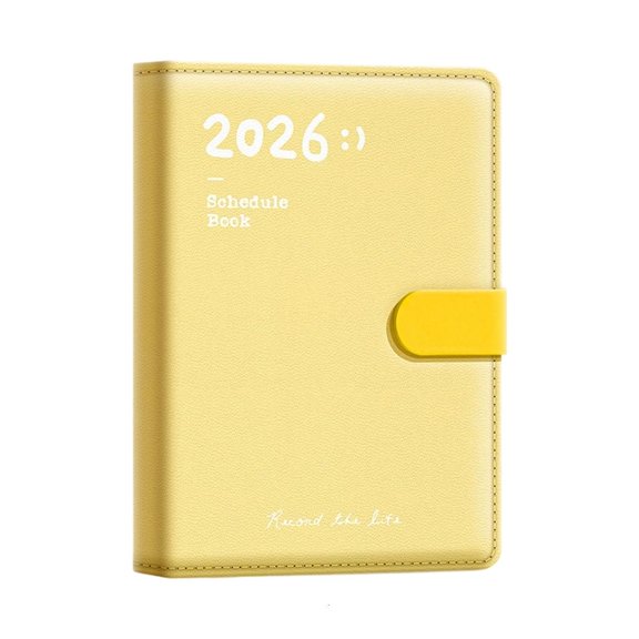 2026 Academic Business Planner Featuring To Do Lists Calendar Pages Premium Recyclable Paper Time Management Notebook