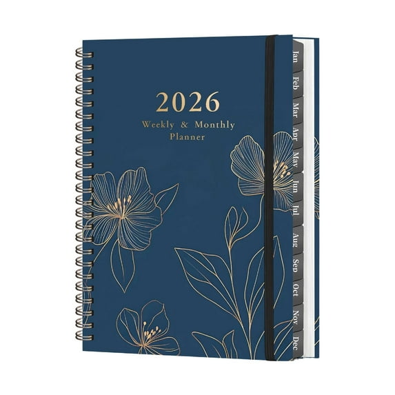 2026 Academic Business Planner Featuring To Do Lists Calendar Pages Premium Recyclable Paper Time Management Notebook