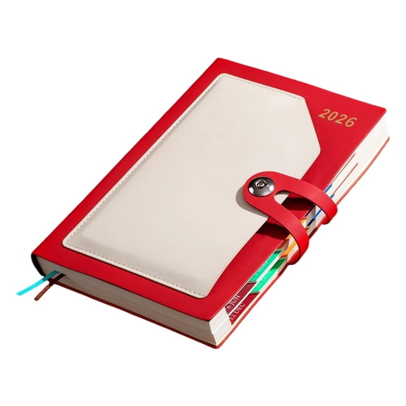 2026 Academic Business Planner Featuring To Do Lists Calendar Pages Premium Recyclable Paper Time Management Notebook