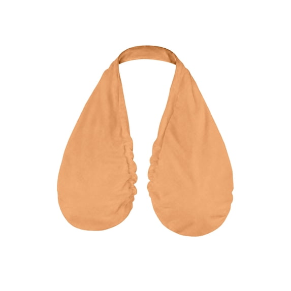 2026 Adjustable Hands Free Shower Towel Bra For Women, Wrap Around Bath Towel With Neck Strap, Quick Dry Microfiber Drying After Shower, Beige L