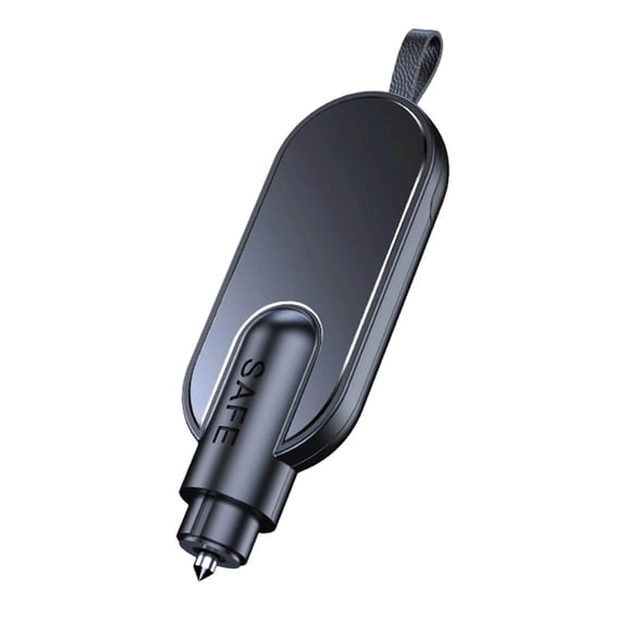 2026 Advanced Car Safety Hammer with Underwater Window Breaking & Hidden Seatbelt Cutting, Essential Vehicle Emergency Escape Tool(Black)
