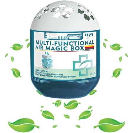 2026 Air Magic Box, Indoor Air Purification Dust Removal Magic Box, Long-Lasting Air Freshener 120g for Home, Office, Pet Areas，Air Purification Convenient and Easy to Use