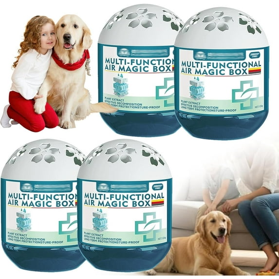 2026 Air Magic Box, Indoor Air Purification Dust Removal Magic Box, Long-Lasting Air Freshener 120g for Home, Office, Pet Areas,Air Purification Convenient and Easy to Use