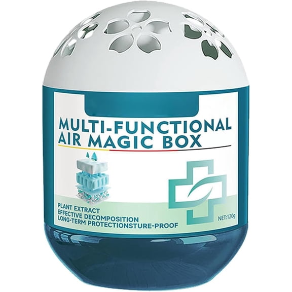 2026 Air Purification Dust Removal Magic Box, Multi-Functional Air Magic Box Cleaner, Automatic Dust Collection Airs Purifier Boxes, Odor Eliminator Airs Fresheners For Home