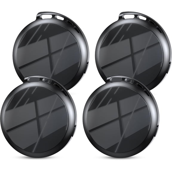 2026 Air Tracker Tags-2 Pack 5.3 Smart Bluetooth Tracker Tag Work with Apple Find My (iOS Only) Key Finder Item Locator for Keys, Luggage,Wallet, Backpack, Pets,etc. (2, White)