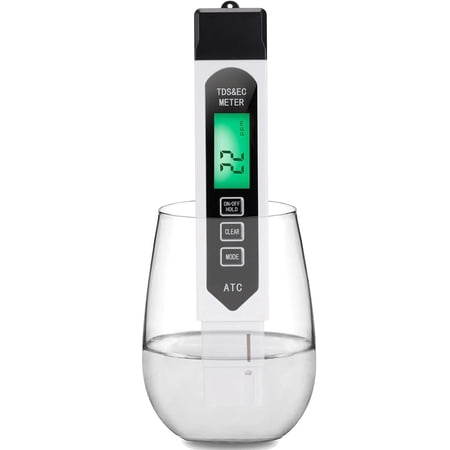All-New 4 in 1 Tds Meter Digital Water Tester - Accurate and Reliable TDS EC & Temp(°C,°F) Meter - 0-9999ppm - Professional Testing for Drinking Water, RO/DI System, Aquariums etc