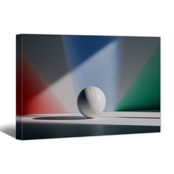 2026 America World Football Cup Canvas Wall Art, Creative Football Artwork Canvas Print, Gifts for Soccer Lovers, Home Decor for Living Room, Bedroom, Fan Room