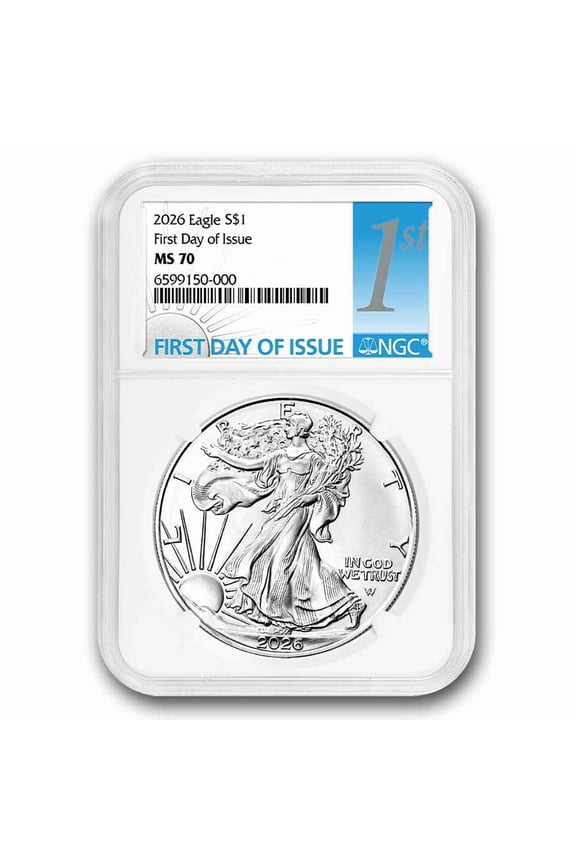 2026 American Silver Eagle MS-70 NGC (First Day of Issue)