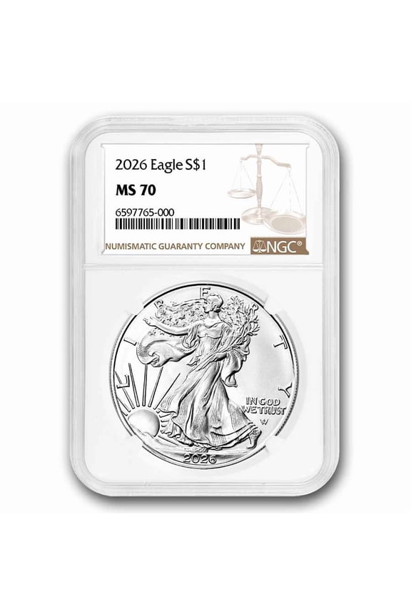 2026 American Silver Eagle MS-70 NGC