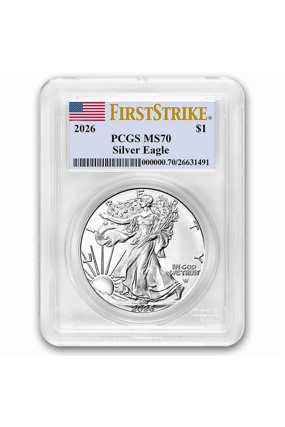 2026 American Silver Eagle MS-70 PCGS (FirstStrike)