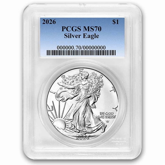 2026 American Silver Eagle MS-70 PCGS
