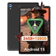 thumbnail image 1 of 2026 Android 15 Tablet 10.1 Inch, Octa-Core, 128GB ROM, Widevine L1, WiFi 6, Bluetooth 5.3 for Student and Worker,Black, 1 of 7