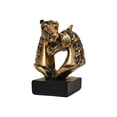 thumbnail image 1 of 2026 Animal Horses Head Sculpture Retro Resin Feng Shui Horses Statue Horse Figurine Blessing Horse Sculpture For Bookshelf, 1 of 6
