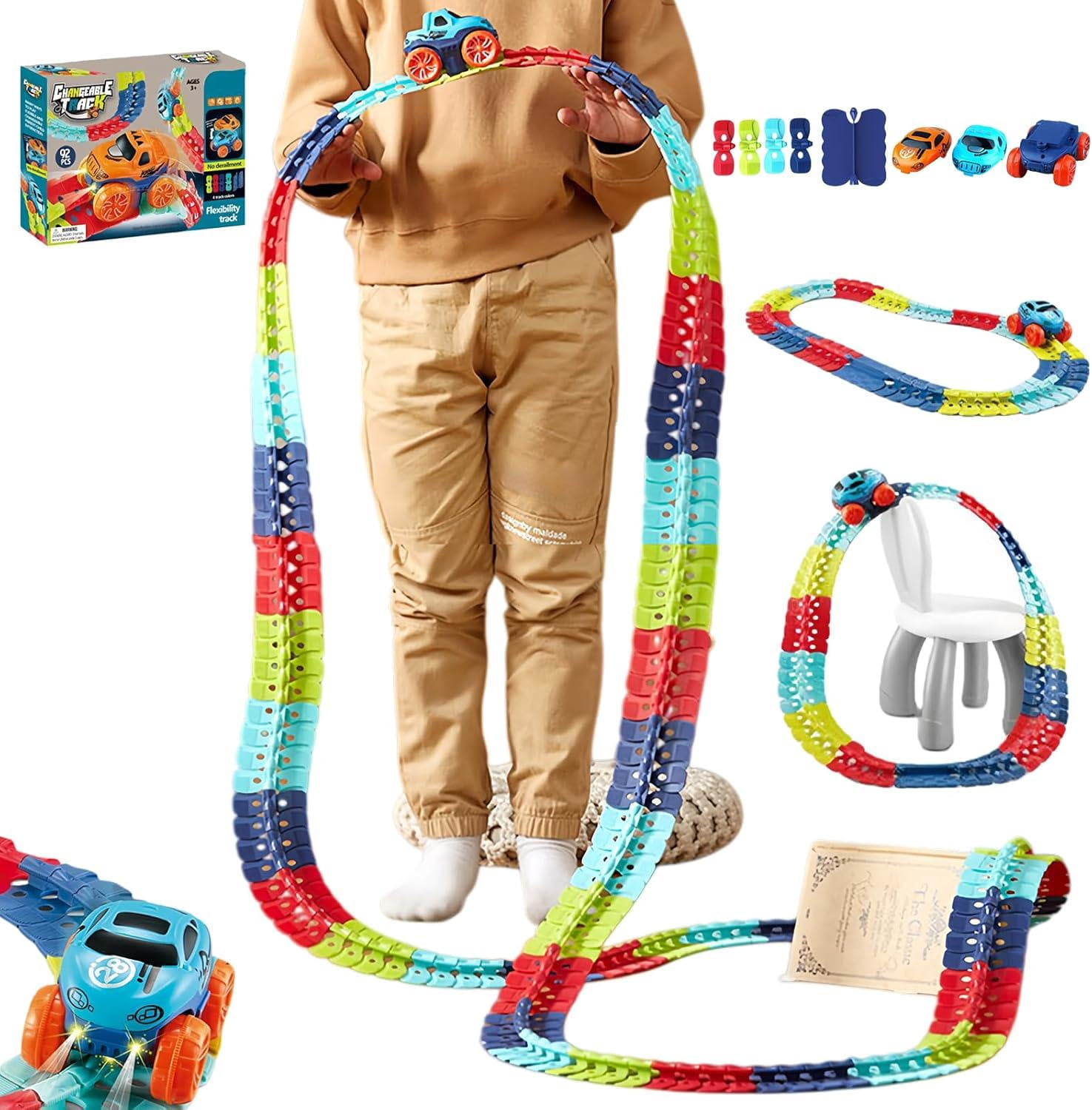 2026 Anti Gravity Race Track with Car with 3D Flexible Infinity Track ...