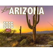 2026 Arizona Scenic Wall Calendar 16-Month X-Large Size 14x22, SouthWest Desert Calendar by The KING Company-Monster Calendars