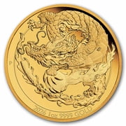 2026 Australia 1 oz Gold Dragon Proof w/Box & COA