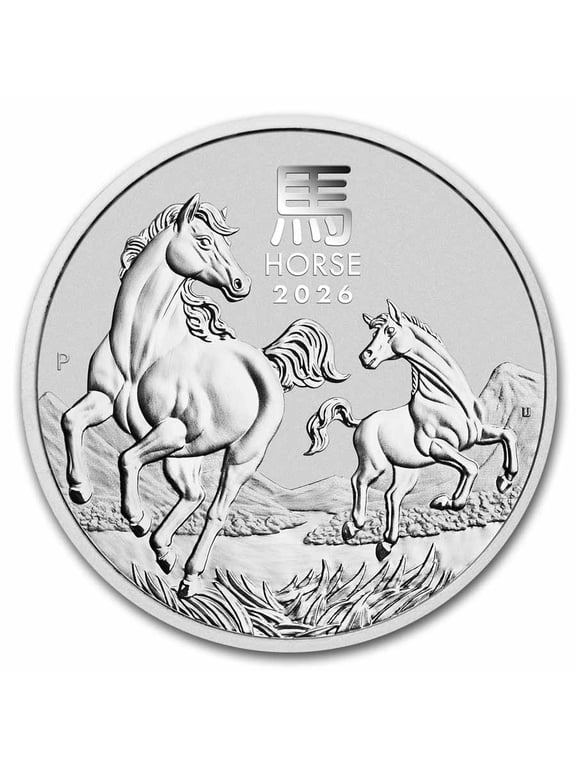 2026 Australia 5 oz Silver Lunar Horse BU (Series III)