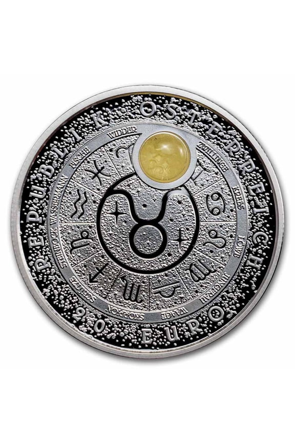 2026 Austria Silver 20 The Stars Series: Taurus (Box/COA)