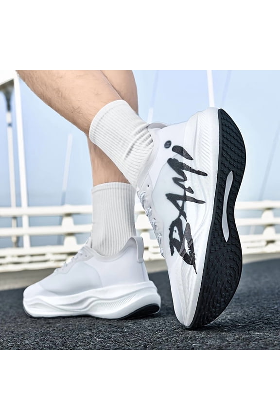 2026 Autumn Carbon Plate Running Shoes, Professional Marathon Ultra-Light Shock Absorption Racing Competition Running Shoes for Men and Teens, Sneakers