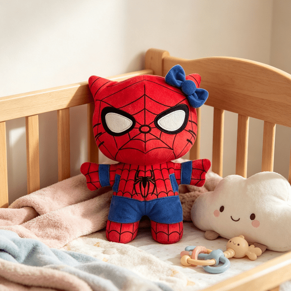 2026 BDN Hero Stuffed Plush Toy, Super Soft Huggable Stuffed Animals Cartoon Plush Doll, Comfort Pillow Plush Figures for Hugging Sleeping Lying Down, Christmas Birthday Gifts for Hero Fans