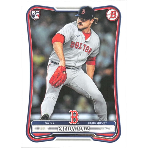 2026 BOWMAN #26 PAYTON TOLLE RC BOSTON RED SOX