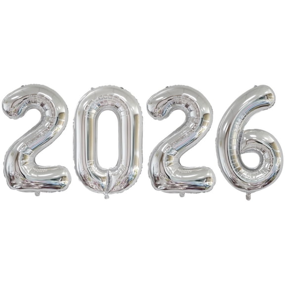 2026 Balloons 32 Inch Large Number Giant for Party Decoration