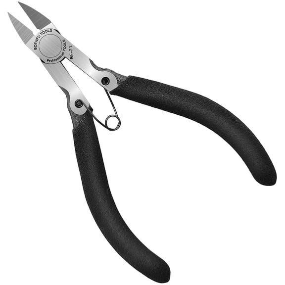 2026 Best 5 Inch Precision Flush Wire Cutters, Multipurpose Small Wire Nippers for Crafts Model Electronics Zip Tie & Jewelry Making