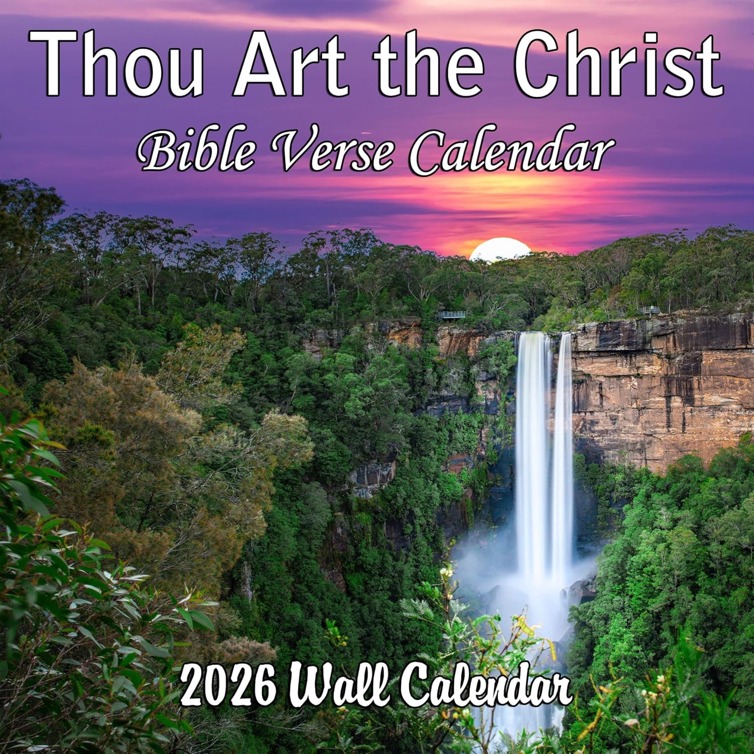 2026 Bible Verses: Thou Art the Christ Monthly Wall Calendar - Bible ...