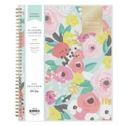 Blue Sky Day Designer 2026 Weekly and Monthly Planner Calendar, January 2026 - December 2026, 8.5 x 11, Flexible Cover, Durable Twin Wire Binding, Storage Pocket, Stickers, Secret Garden Mint