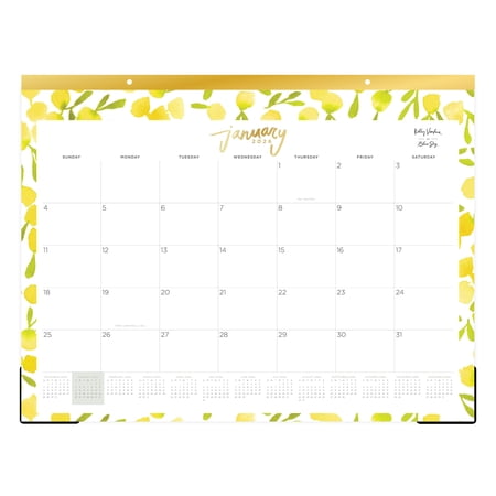 2026 Blue Sky Monthly Desk Pad Calendar, 22" x 17", Mimosa, January To December, 149063