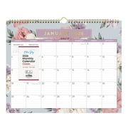 Blue Sky 2026 Monthly Wall Calendar, January 2026 - December 2026, Durable Twin Wire Binding, 15" x 12", Perfect For Home, Office And Classrooms, Tula