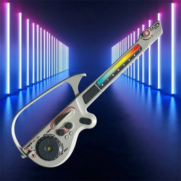 2026 Bluetooth Air Guitar Toy, Wireless DJ Music Controller for Beginners, Portable No-String Instrument, Easter Gift for Teens, Birthday Present, Travel Gadget, Home Party Music Lover