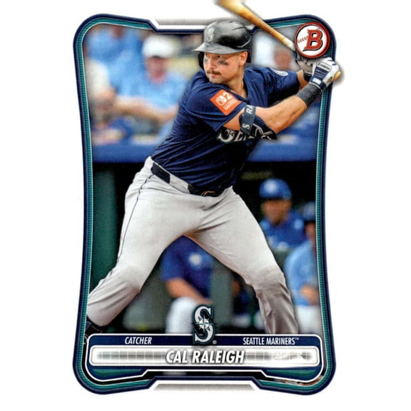 2026 Bowman #13 Cal Raleigh Seattle Mariners  MLB Baseball Base Trading Card