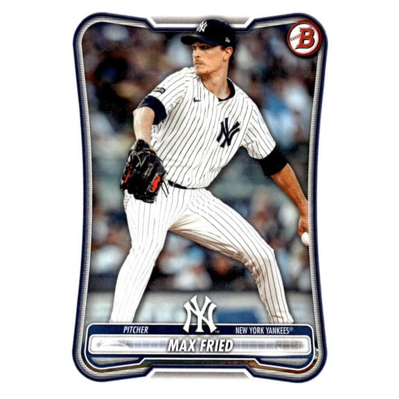 2026 Bowman #15 Max Fried New York Yankees  MLB Baseball Base Trading Card