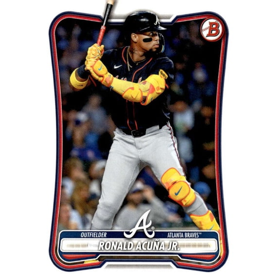 2026 Bowman #23 Ronald Acuna Jr. Atlanta Braves  MLB Baseball Base Trading Card