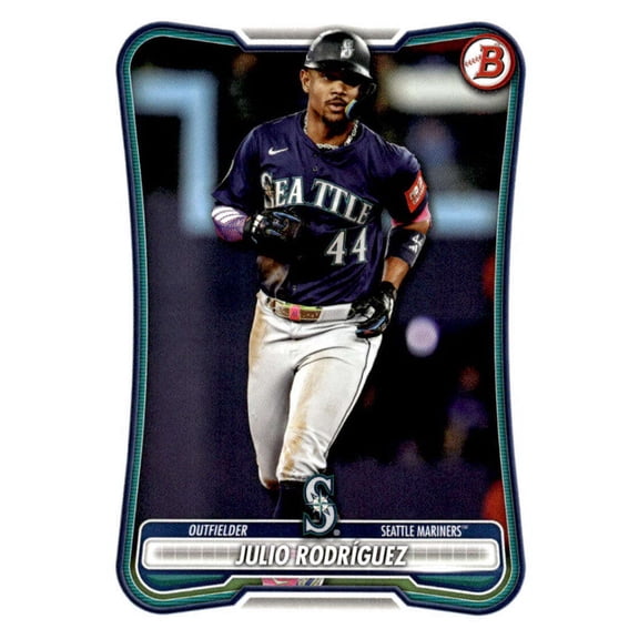 2026 Bowman #5 Julio Rodriguez Seattle Mariners  MLB Baseball Base Trading Card