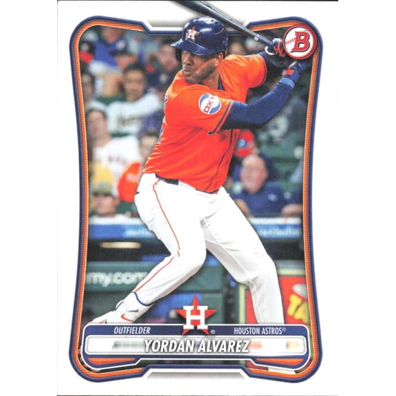 2026 Bowman #67 Yordan Alvarez Houston Astros MLB Baseball Base Trading Card