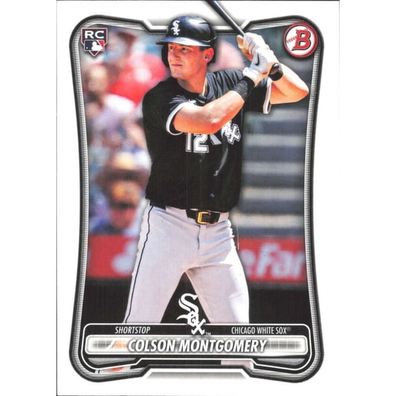 2026 Bowman #68 Colson Montgomery RC Rookie Chicago White Sox MLB Baseball Base Trading Card