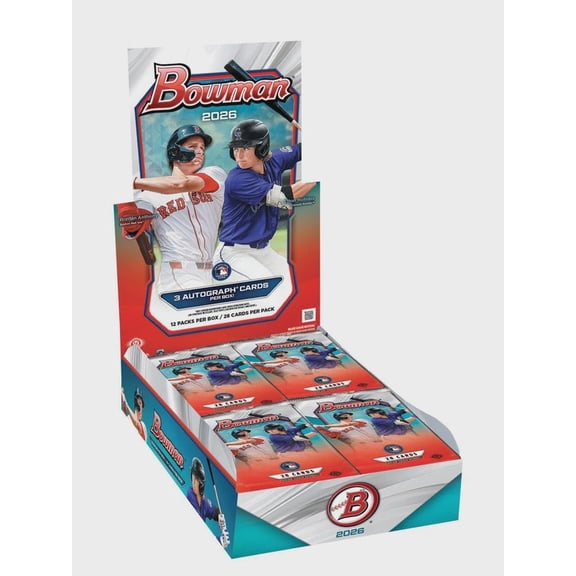 2026 Bowman Baseball Factory Sealed Jumbo Box