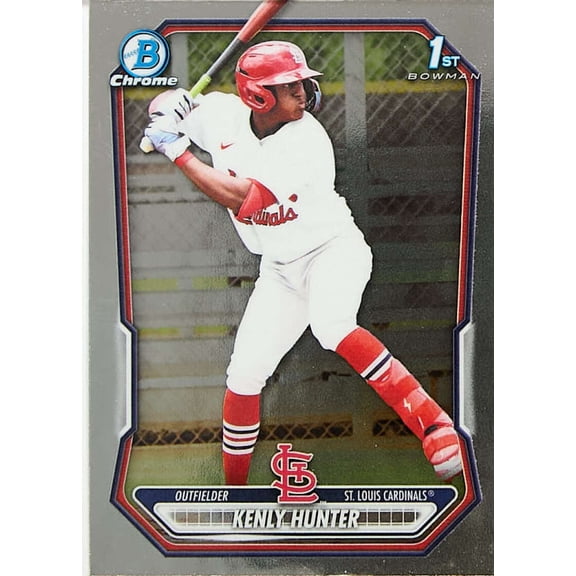 2026 Bowman Chrome Prospects #BCP-130 Kenly Hunter St. Louis Cardinals RC Rookie MLB Baseball Base Trading Card