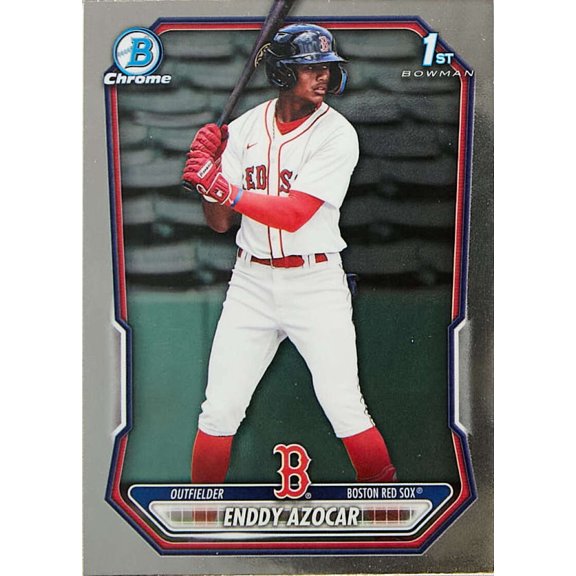 2026 Bowman Chrome Prospects #BCP-23 Enddy Azocar Boston Red Sox RC Rookie MLB Baseball Base Trading Card