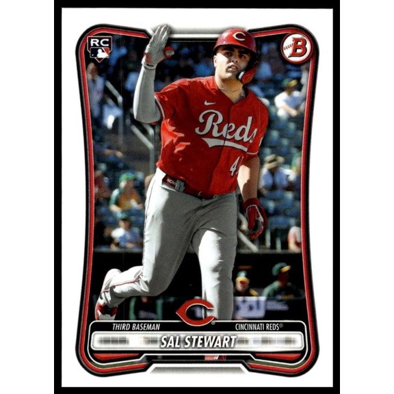 2026 Bowman Cincinnati Reds Sal Stewart #6 RC Baseball Card Near Mint or Better Cincinnati Reds MLB BASEBALL Trading Card