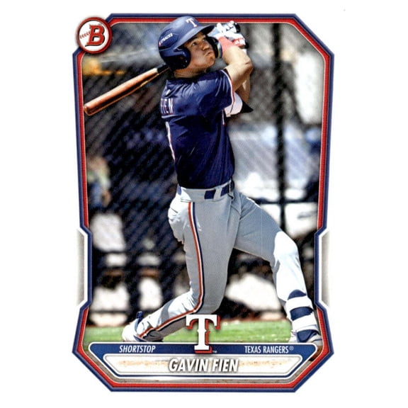 2026 Bowman Prospects #BP-126 Gavin Fien Texas Rangers RC Rookie MLB Baseball Base Trading Card
